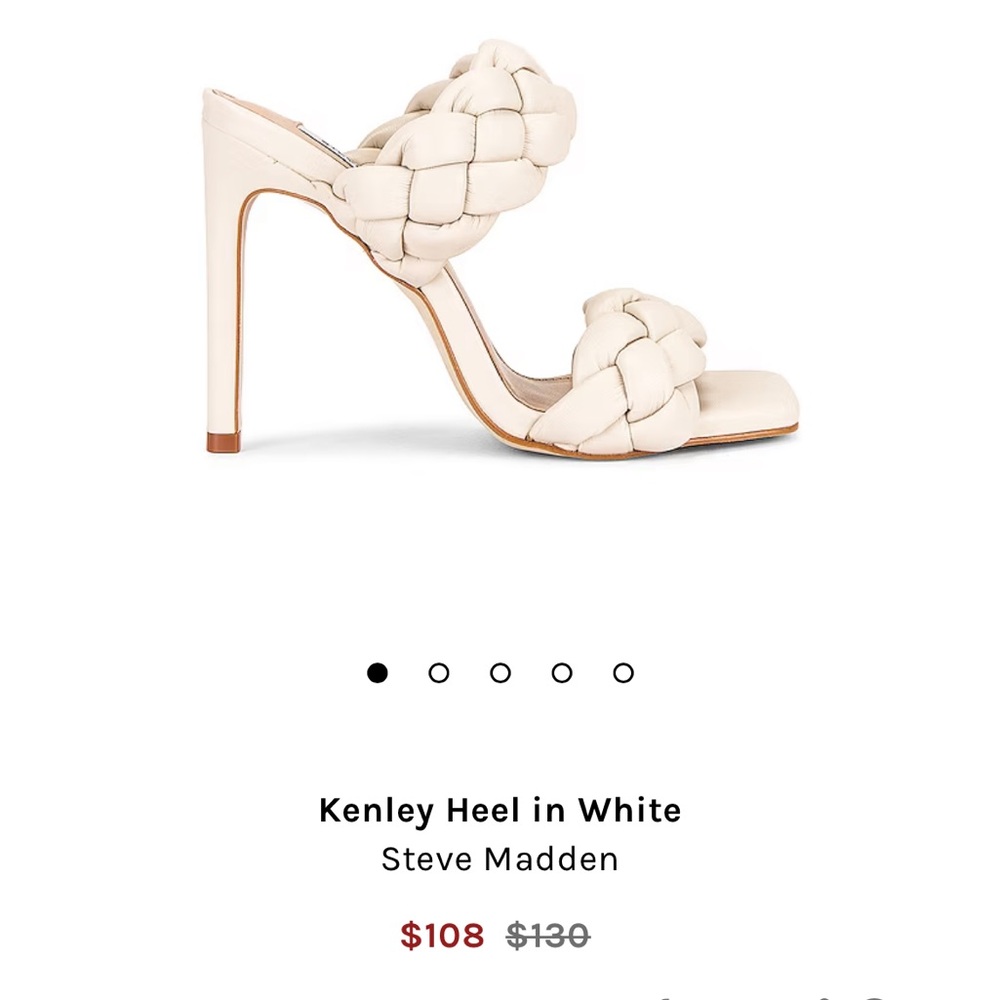 Steve Madden Kenley Heels - Off White